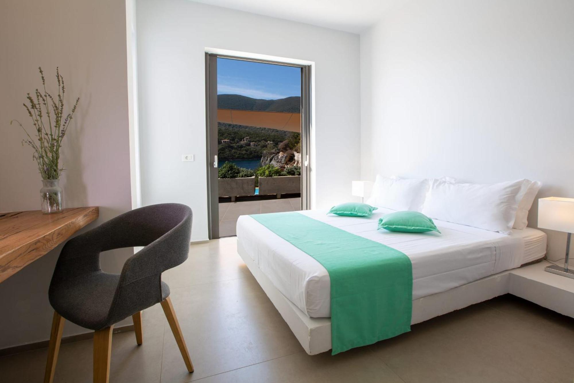 Villa Kalamos - Modern Villa In Sivota Bay With Direct Access To Sea Bagian luar foto