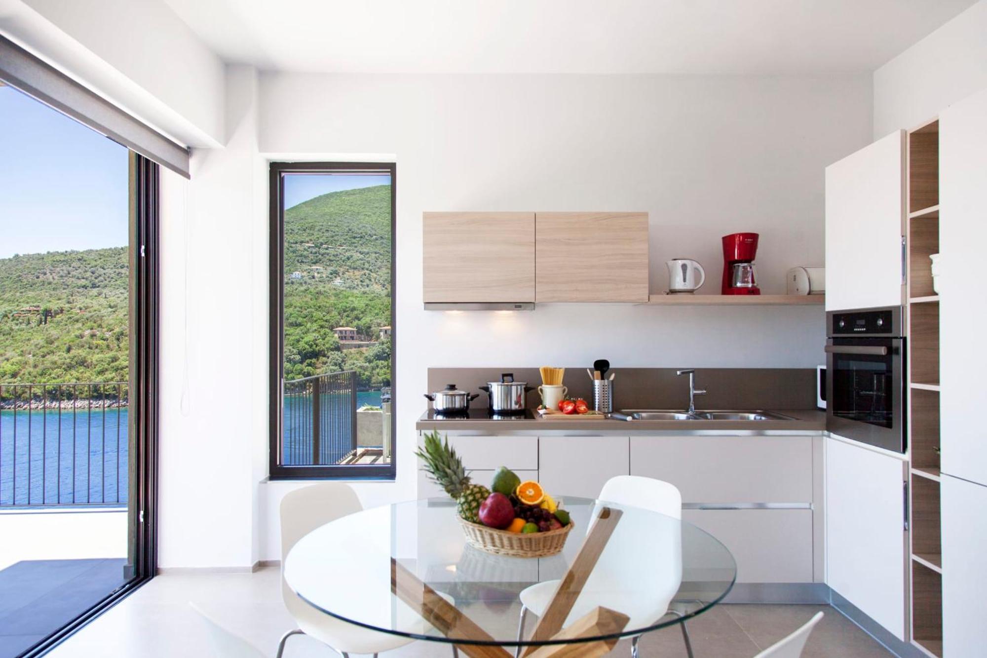 Villa Kalamos - Modern Villa In Sivota Bay With Direct Access To Sea Bagian luar foto